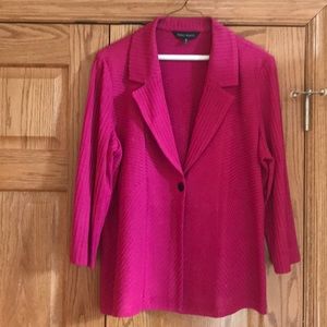 Hot pink jacket